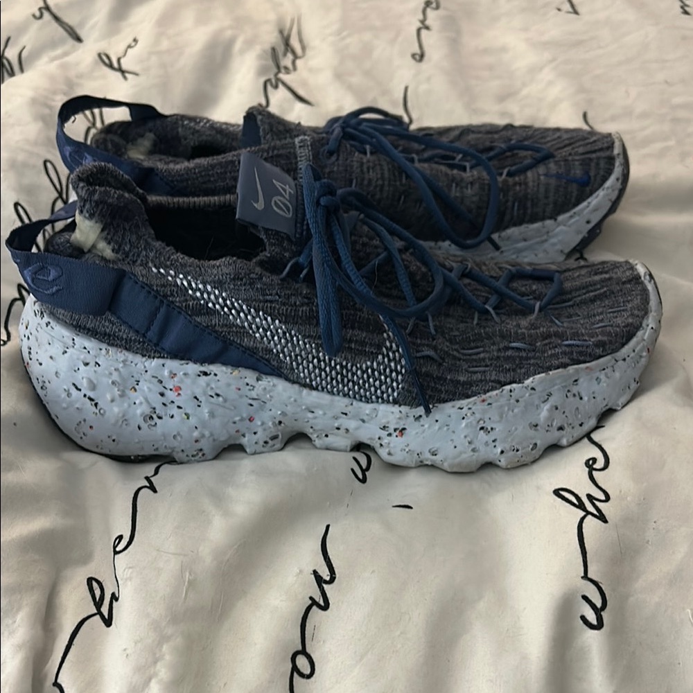 Nike Navy and Charcoal Athletic Shoes
